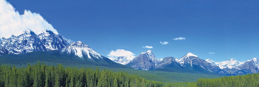 Bergwelten in Kanada