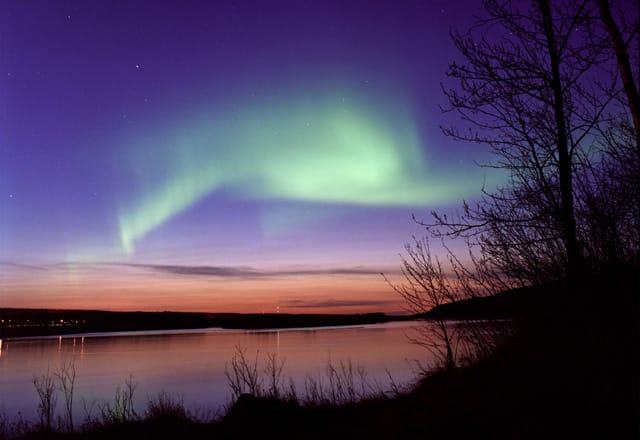 Nordlichter in Ostkanada