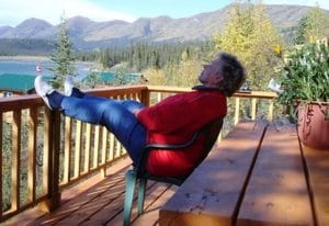 Entspannen auf der Rúby Range Lodge in der Wildnis von Kanada