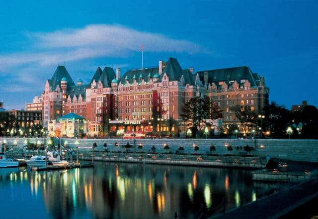 Edles Hotel in Victoria auf Vancouver Island