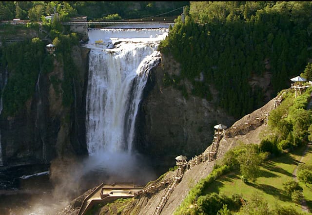 Wasserfall in Ontario in Ostkanada