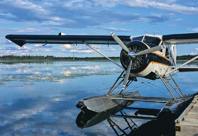 Wasserflugzeug in Yukon