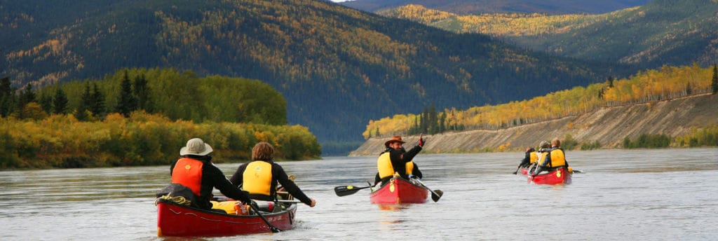 Kanutour auf dem Yukon River