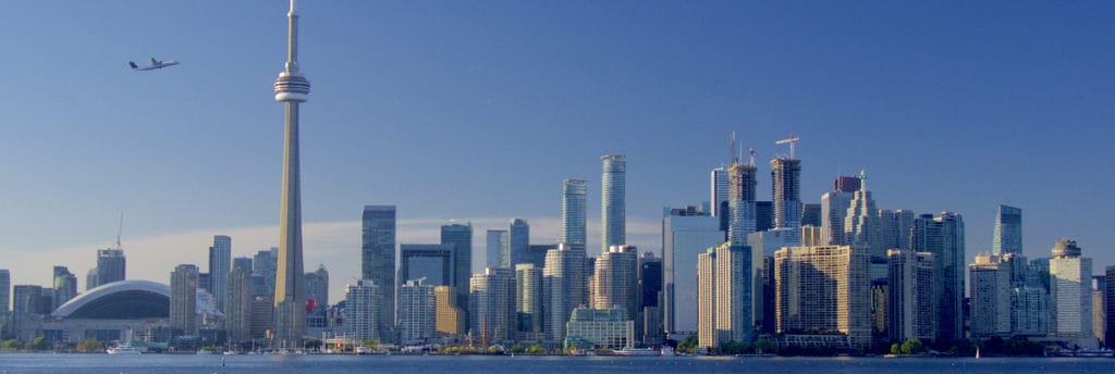 Skyline Toronto Ontario Ostkanada