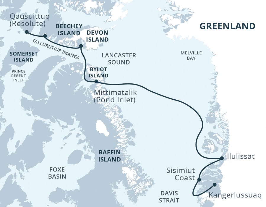 Kreuzfahrt Kanada Grönland