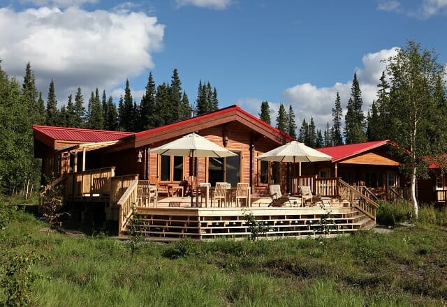 Tincup Wilderness Lodge von Außen